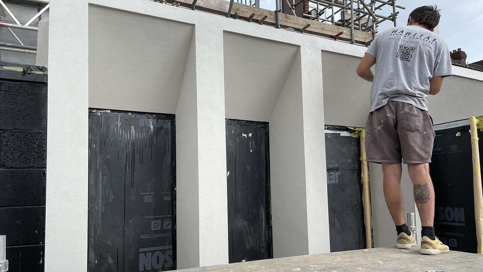 ایده‌هایی برای طراحی نمای خارجی با میکروسمنت