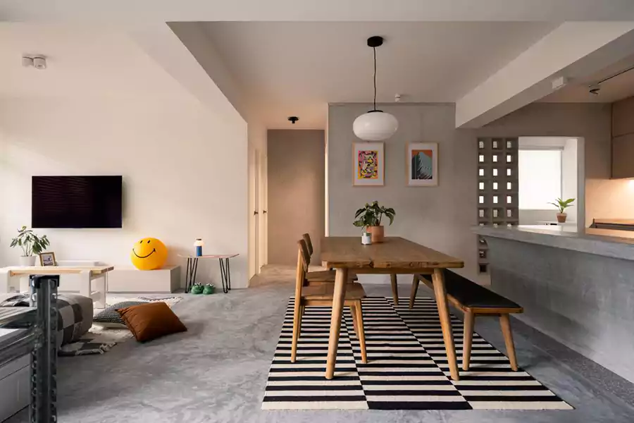 اجرای میکروسمنت پذیرایی