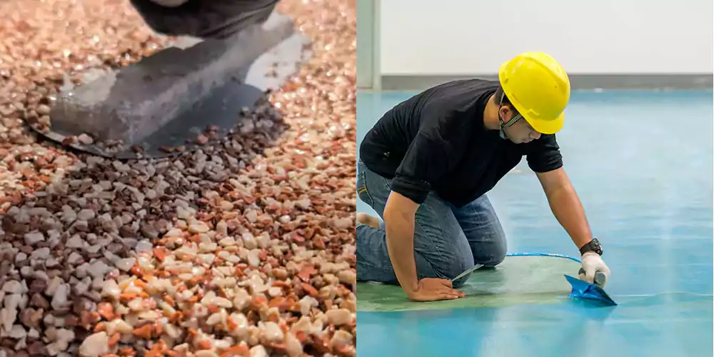 تفاوت اجرای کفپوش دیپسی و اپوکسی