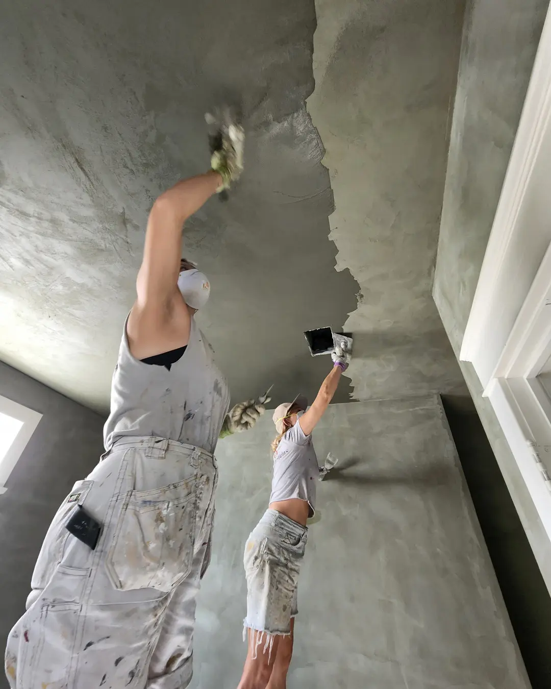 طرح های مختلف میکروسمنت در اجرا