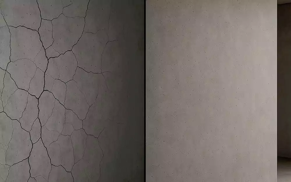مقایسه اجرای حرفهای و اجرای ضعیف میکروسمنت