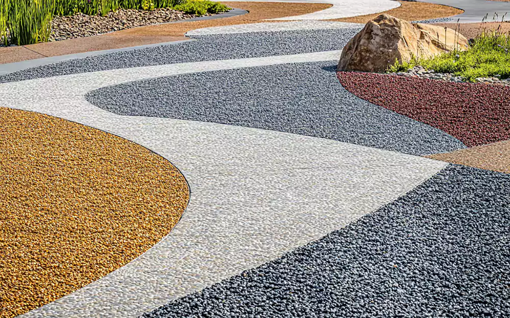 آیا شن مایع همان Resin Bound است؟
