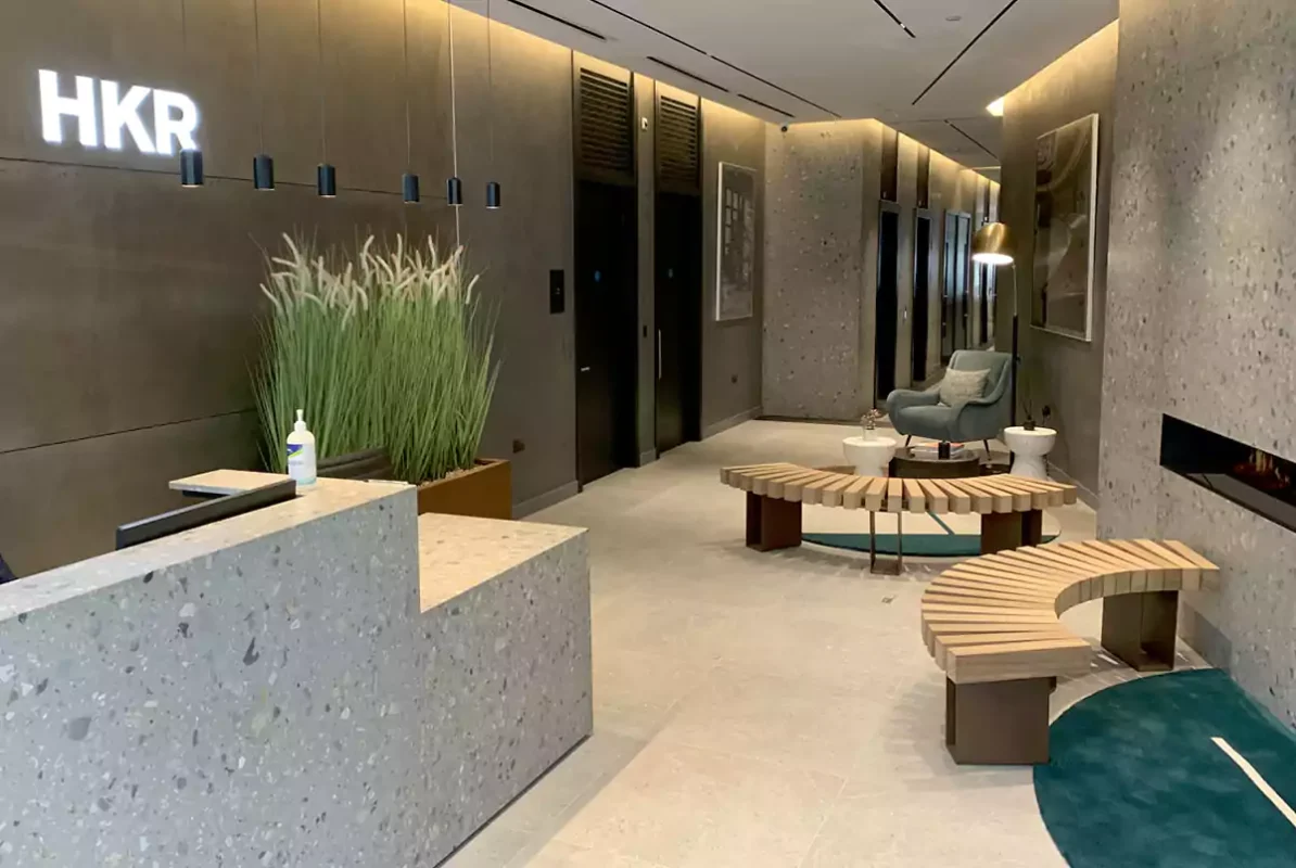 اجرای میکروسمنت دفتر کار