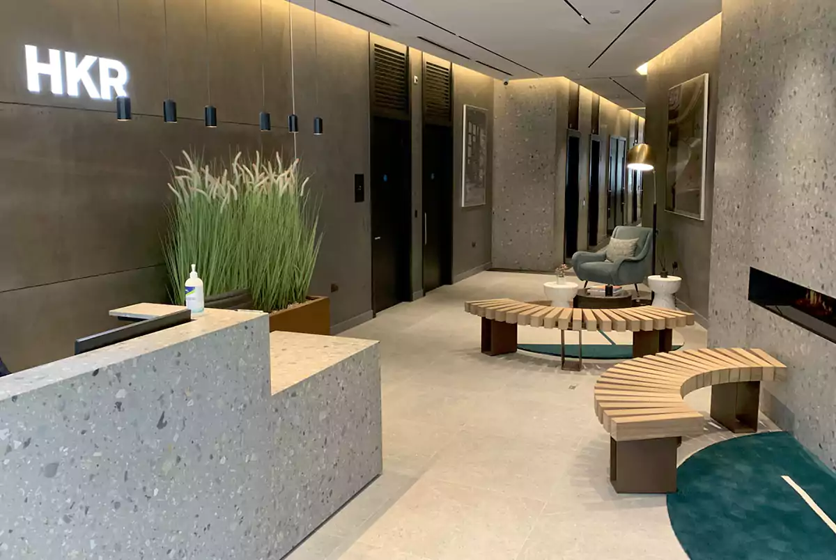 اجرای میکروسمنت دفتر کار