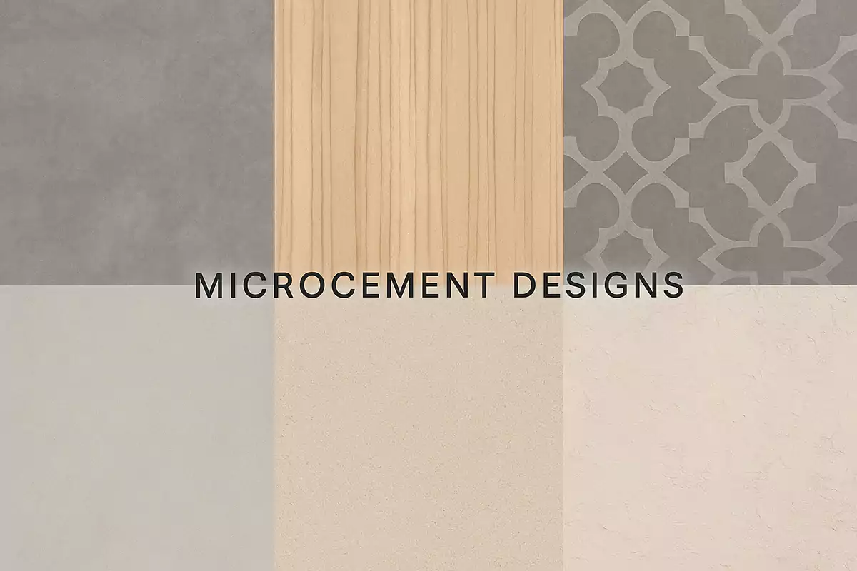 انواع کلی طرح‌های میکروسمنت