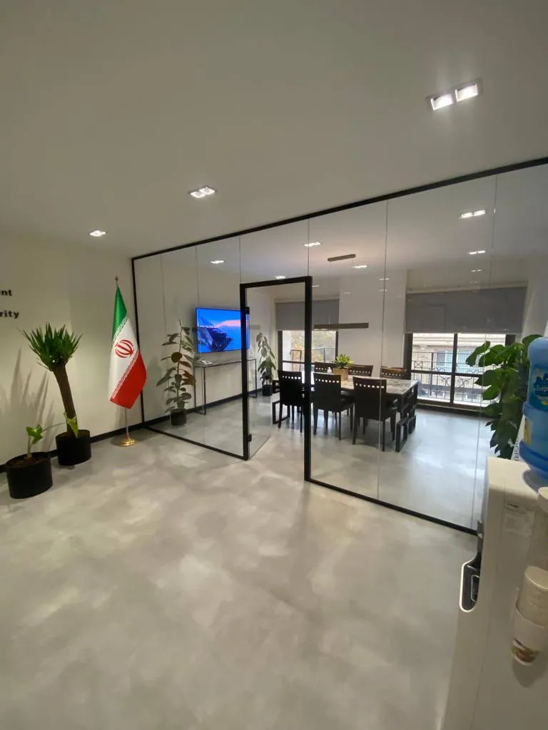 اجرای میکروسمنت در فضای اداری دفتر سازمان ملل