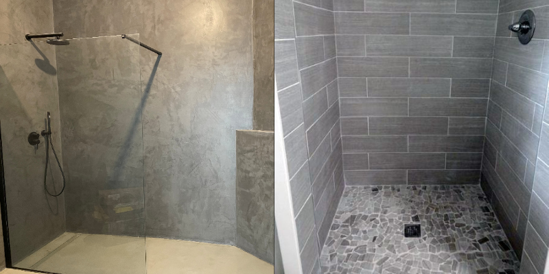 میکروسمنت یا کاشی برای دیوار