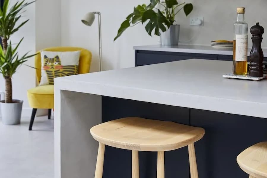 میکروسمنت صفحه کابینت